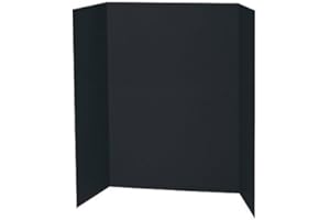 BLACK PRESENTATION BOARD 48X36 by Pacon