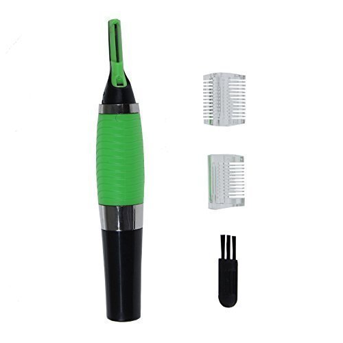 Micro Touches Max All in One Personal Hair Nose Ears Eyebrows Trimmer Shaver With Built in Light & 50% More Power