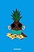 Produktbild Notebook: Liniertes Notizbuch A5 - Ananas Sonnenbrille Surfer Pizza Hawaii I Sommer Urlaub Geschenk