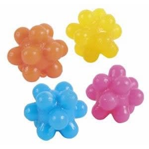 Pelotas caucho multiformas 3.5 cm multicolor TRIXIE Juguete para gatos, paquete de 4