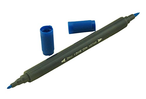 Erofa 48 Pack duale Spitze Pinsel Stifte – Pinselspitze und feinen Tipp Wasser basierte Färbung Marker für Anfänger bis zum Experten-Künstler – sortierte Farben sind toll für Kalligraphie mischen Färbung Zeichnung - 7