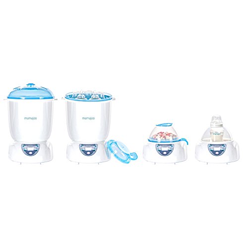 Mamajoo MMJ2025 5 in 1 Digitaler Dampfsterilisator,Trockner,Babykostwärmer,Babyflaschenwärmer,Dampfgarer - 2