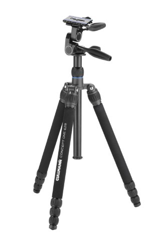 Cullmann Concept One 628 OT38 Dreibeinstativ inkl. 3-Weg-Kopf (Packma 48 cm, 3 Auszge, Hhe 183 cm, Tragfhigkeit 7kg)