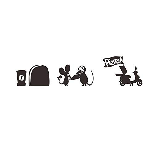 Avoir Images Maison Souris Trou Lavage Ligne Decal Art Sticker Photo Drole actualisé salutations
