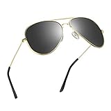 {Lente polarizada HD} - 100% de protección UV400, bloquea los rayos UVA y UVB 100% dañinos. Las gafas de sol polarizadas reducen el resplandor que se refleja en las carreteras, cuerpos de agua, nieve y otras superficies horizontales. Restaure el color verdadero, elimine la luz reflejada y la luz dispersada y proteja los ojos perfectamente y una variedad de lentes de colores para que elija.