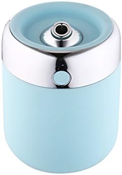 Mini Portable Essential Oil Diffuser Cool Mist Diffuser Humidifiers with LED Lights Ultrasonic Aroma Aromatherapy Diffusers for Home Yoga Office Spa Car Bedroom Baby Room (Blue)