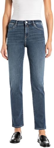 Replay Jeans da Donna Zolie Stretch, Blu Scuro 007 (Blu), 27 W/30 L, 007 Blu Scuro., 27W x 30L