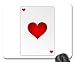 Produktbild Rectangle Non-Slip Rubber Mouse Pad(9.45x7.8x0.12 Inches) Map Game Transparent Background Gambling Play Ace