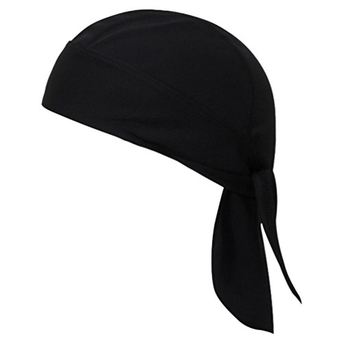Boboder Sweat Wicking Beanie Cap à séchage Rapide Bandana UV Protection Respirant Skull Cap Tête Wrap Cyclisme Vélo Pirate Chapeau Unisexe