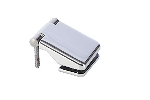 Preisvergleich Produktbild eliga Türband Winkelform Einbohrstifte hochglanz-chrom