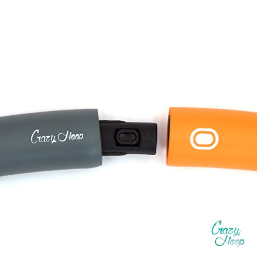 Crazy Hoop Light Hula Hoop Reifen Fitness-Reifen, 1,2kg Reifen mit Schaumstoff, zum abnehmen - 3