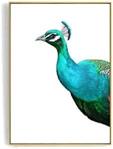 CLOTHES UK- Wall Paintings Creative Peacock Canvas Oil Painting For Home Living Room Decor Wall paintings ( Color : B , Size : S )
