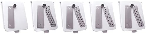 Set of 5 Blades for Brieftons 5-Blade Spiralizer (Model: BR-5B-02)