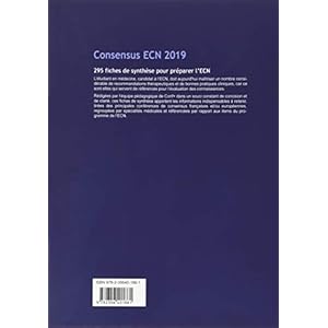 Consensus ECN : 295 fiches de synthèse