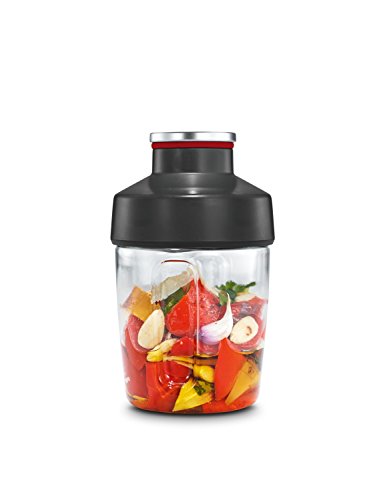 Bosch MMBM7G3M Standmixer, ThermoSafe Glasbehälter, ToGo Mix-/Trinkbecher, 350 W, schwarz / edelstahl gebürstet - 3