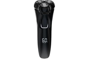 SWZEC Oryzom Rasoir électrique V1 Pro – Lames 4D ultra-précises et tondeuse intégrée pour un rasage net et confortable(Gris)