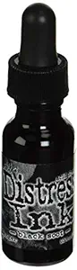 Ranger Tim Holtz Distress Ink Reinker 1/2-Ounce, Black Soot