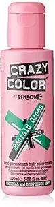 Crazy Color Semi Permanent Hair Colour, Emerald Green 53, 10 g
