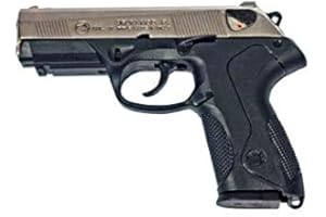 BRUNI GUNS Pistola SCACCIACANI, A Salve, Bruni P4 Cal 8 NIKEL (BR-2600N)