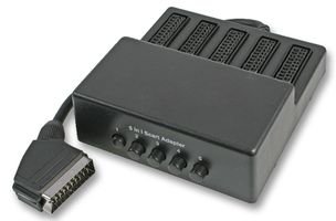 Preisvergleich Produktbild 5-Wege-Scartbuchse Adapter / Switcher
