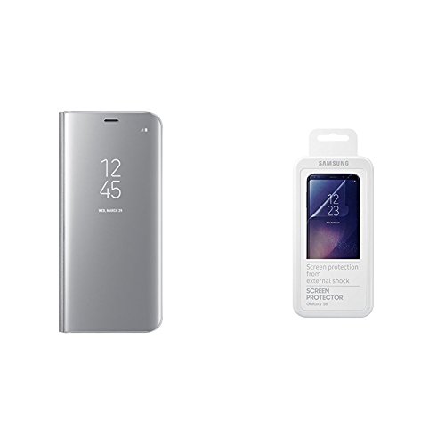Samsung S8 Clear View Cover EF-ZG950 para Galaxy S8 plata- Versi n Extranjera reviews Samsung S8 Clear View Cover EF-ZG950 para Galaxy S8 plata- Versi n Extranjera