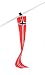 Produktbild 5er-Set Norwegen miniflag | Fan-Artikel in National-Farben | kleine mini-Fahne | Fan und Party-Fähnchen u.a. für Fußball Handball Hockey Beach-Volleyball Tennis Ski WM EM Olympia Sport-Events |
