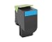 Produktbild LEXMARK 800X2 Toner cyan Extra hohe Kapazität 4.000 Seiten 1er-Pack
