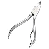 Warooma Professional Nail Clippers Toenail Clippers for Thick Nails or Ingrown Toenails Surgical Grade Podiatrist's Clippers