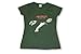 Blue Bagal Ladies The Smiths (Morrissey) Queen is Dead T Shirt in Green