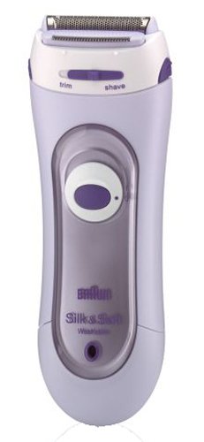 Braun Silk-epil Lady Shaver 5560 Cordless with Three Attachments