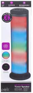 pulsar led bluetooth tower speaker