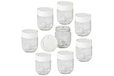 joghurtgläser 200 ml - ROMMELSBACHER JG 8 - JOGHURTBEREITER ERSATZGLÄSER - für JG 40 (8 Stück)