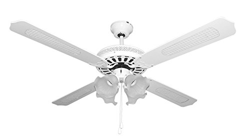 Orbegozo CT-11132 B Ventilador DE Techo, Blanco