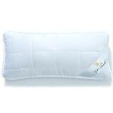 aqua-textil Soft Touch Kopfkissen 40 x 80 cm Mikrofaser Nackenkissen Hohlfaser Kissen kochfest atmungsaktiv aqua-textil Soft Touch Kopfkissen 40 x 80 cm Mikrofaser Nackenkissen Hohlfaser Kissen kochfest atmungsaktiv