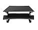 Produktbild SIT – Ständer höhenverstellbar Desktop Workstation | Ergonomische Schreibtisch Riser Dual Monitor – Raum für PC & Laptop. (mittel) schwarz 890 mm x 566 mm