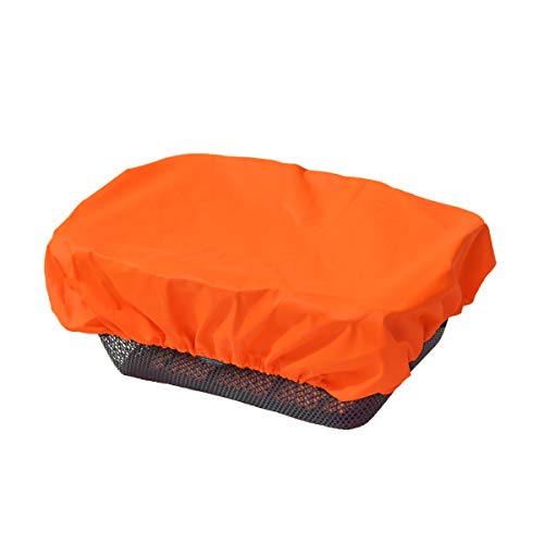 Protection anti-pluie Nice'n'dry pour panier de vélo , orange fluo