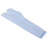 Material: Stoff D DOLITY 1 Paar Puppenstrümpfe Lange Socken Für 1/3 Nacht Lolita Mädchen Puppen Zubehör - Gestreift Blau