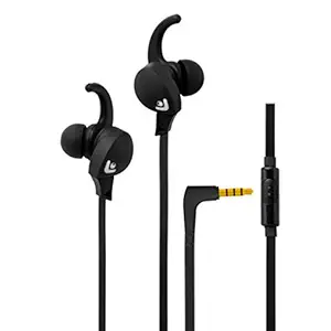 Envent Beatz 300 in-Ear Headphone with Mic (Black)