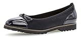 Gabor Jollys Damen Ballerinas, Farbe: blau (pazifik (cognac)), Damen-Schuhe