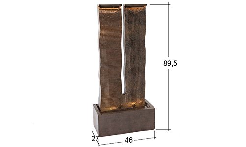 Gartenbrunnen Springbrunnen Brunnen Mosel Garten Brunnen Zimmerbrunnen Zierbrunnen Deko Gartenausstattung von Jet-Line - 4