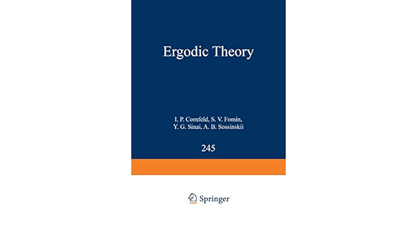 Amazon Fr Ergodic Theory Cornfeld I P Fomin S V Sinai Y G Sossinskii A B Livres
