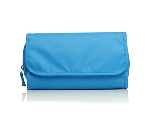 malirona Kulturtasche Badezimmer Reisetasche Waschen Tasche für die Werkzeuge mit Haken zum Aufhängen blau - 4
