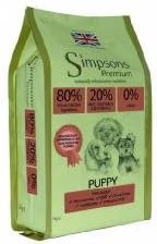 Simpsons Puppy 80/20 Mixed Meat and Fish, 2Kg
