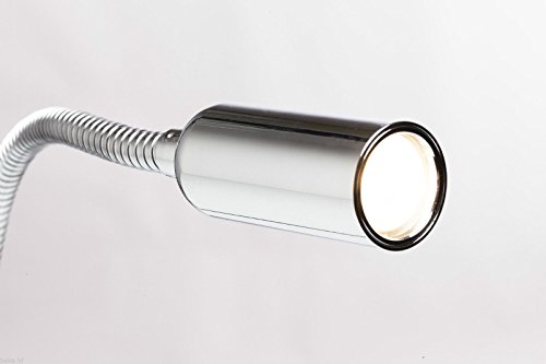 4W LED Bettleuchte dimmbar Leseleuchte Flexleuchte Nachttischlampe Bettlampe Leselampe - 3