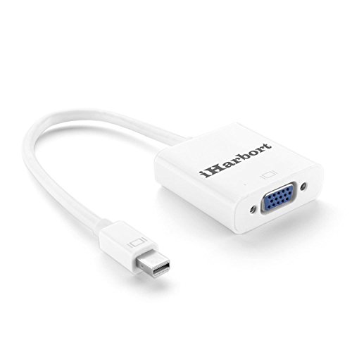 iHarbort Mini DisplayPort Display Port DP auf VGA Buchse Kabel Adapter Konverter für Macbook Air / Pro, Microsoft Surface Pro & Pro 2 3 - 3