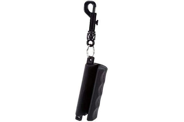 Namvo Tire-Cible en Silicone Noir avec Porte-clés pour tir à l'arc - pour Cible de Chasse, Archet - Noir