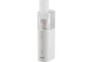 Omron Nebulizator siatki MicroAir U100 | Nebulizator dla dzieci i dorosłych, przeznaczony do skutecznego leczenia chorób układu oddechowego w domu lub poza nim