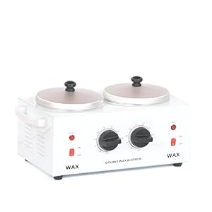 Double wax waxing pot beauty salon warmer heater hair removal depilatory