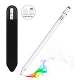 【Hohe Präzision & Sensibilität】 -- Die 1.5mm ultrafeine Spitze ermöglicht noch mehr Genauigkeit und eine überlegenere Steuerung. Die Kupferspitze ist stabil und widerstandsfähig, Keine Sorgen um Abnutzung. Die Aktiv Stylus Technology reduziert Off-sets und Lags zwischen der Spitze und Linie - so ermöglicht er ein Gefühl das dem eines echten Stiftes ähnelt.