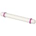 Produktbild QHGstore 23cm / 9 "Non stick Sugar Fondant Rolling Pin mit Führungsringen von DiKit